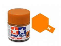 PEINTURE TAMIYA ORANGE BRILLANT X6